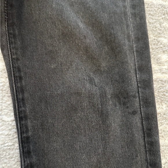 Express Mid Rise Skinny Jeans With Frayed Hem - Picture 5 of 5